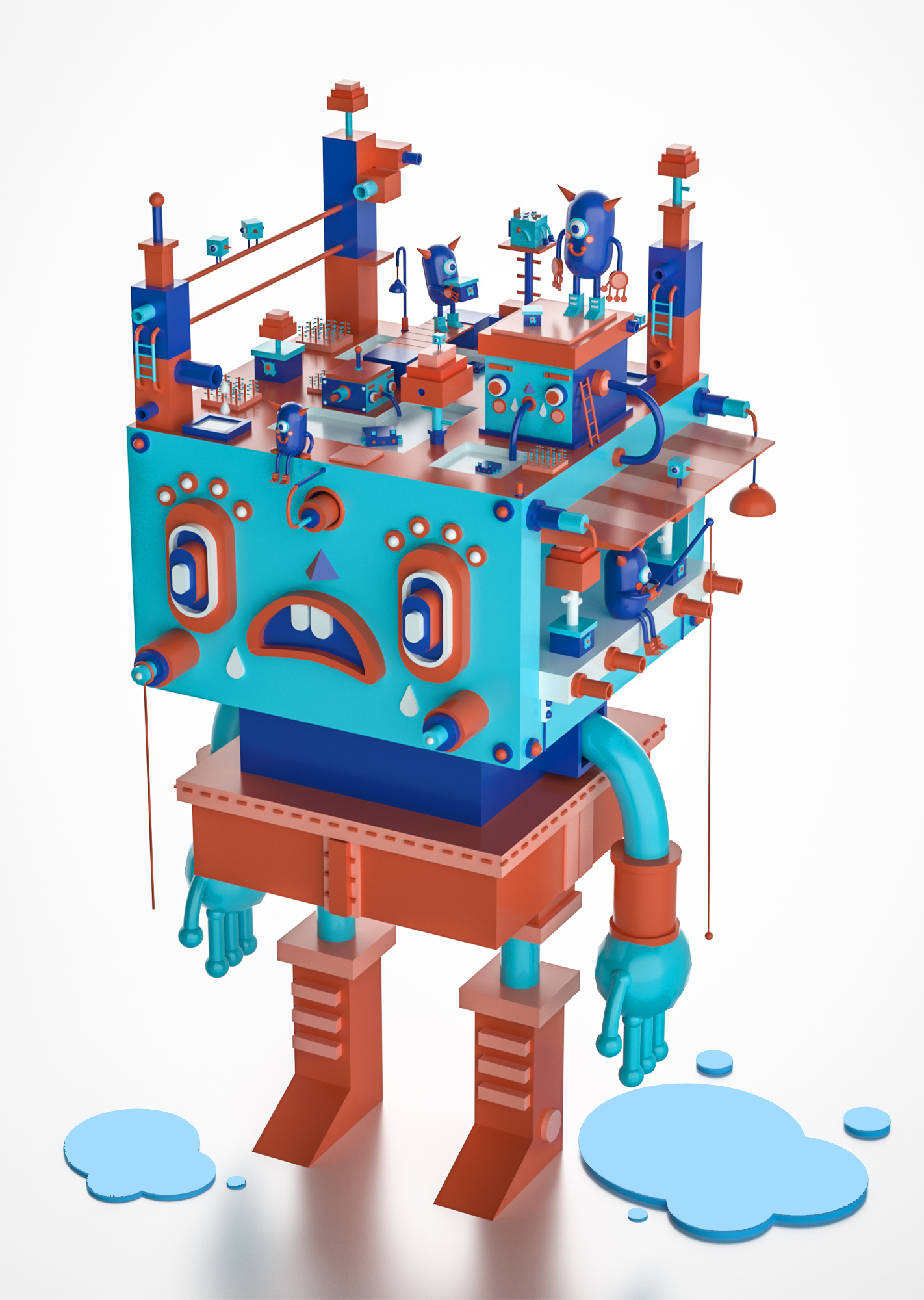 c4d作品日常练习2