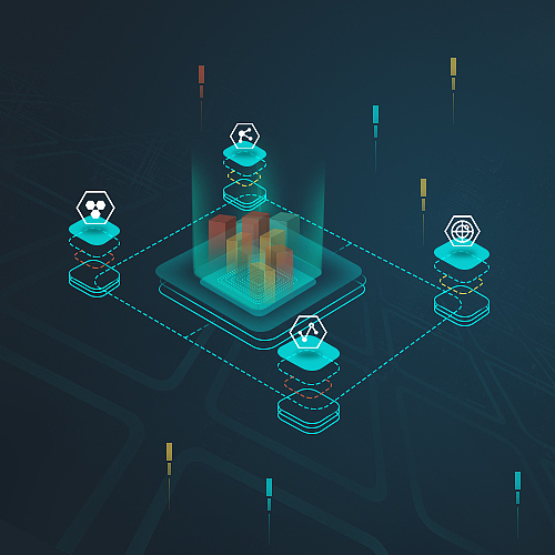 IT企业概念插画（图ZMTIzNzA2NDI4） - 运营设计 - 站酷设计师凡声科技原创素材 - 站酷ZCOOL