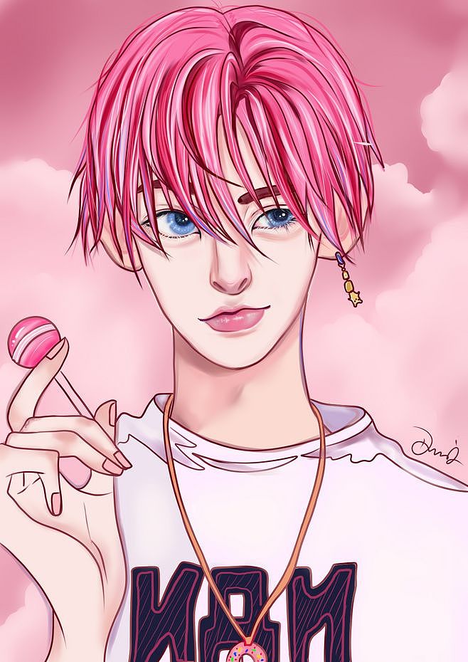 自学临摹—光速大神作品（小鬼王琳凯）