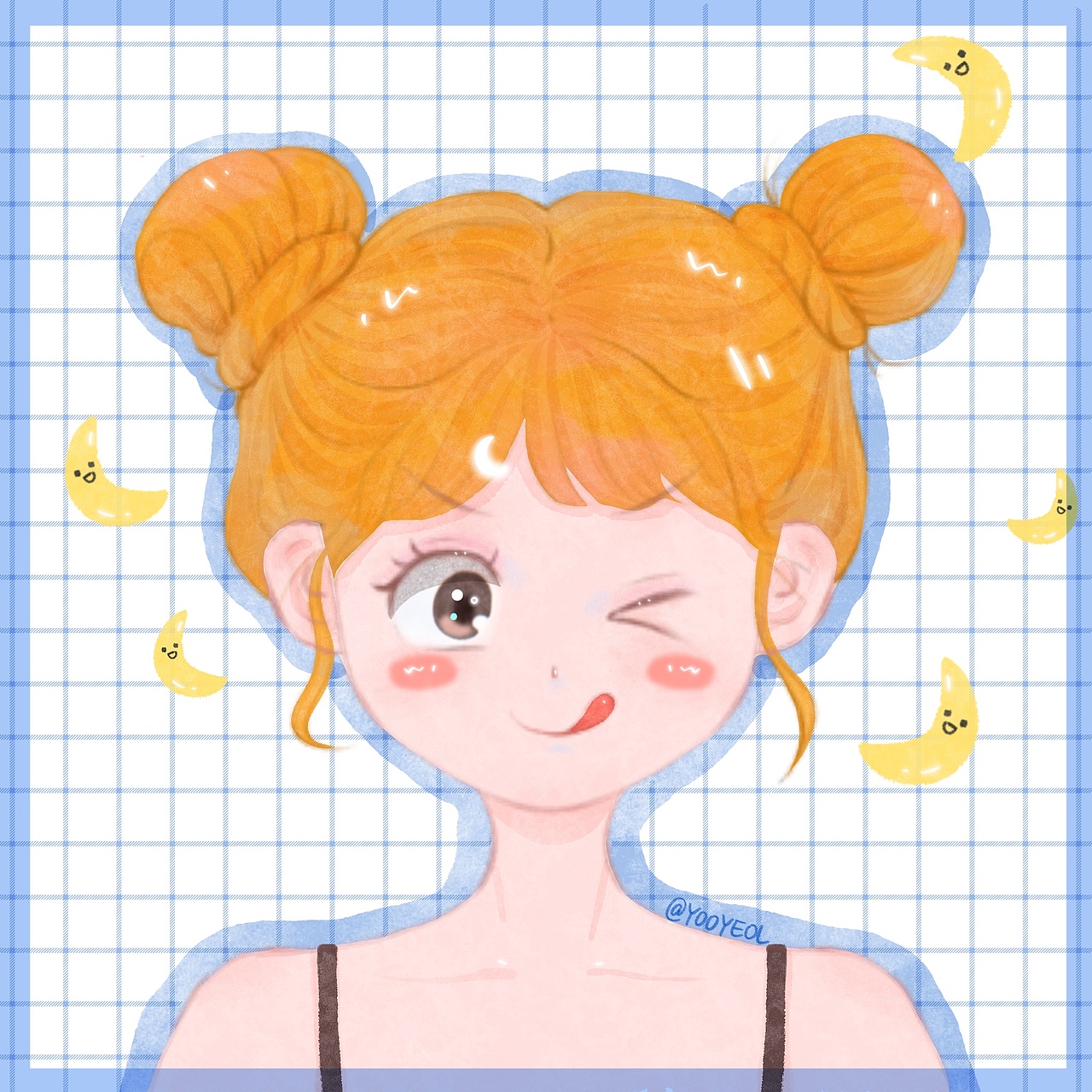 今日份头像｜豆沙月饼拟人（图ZMjcxNDI3NjA0） - 创作习作 - 站酷设计师YOOYEOL悦悦原创素材 - 站酷ZCOOL