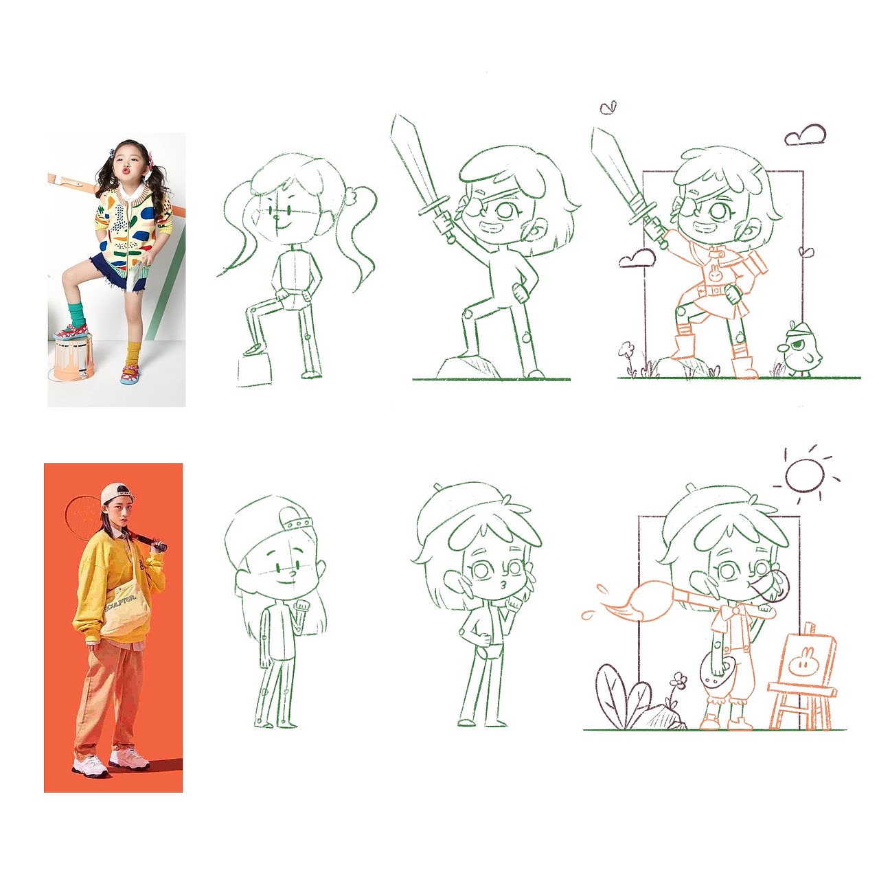 八子插画课 | 插画作业总结