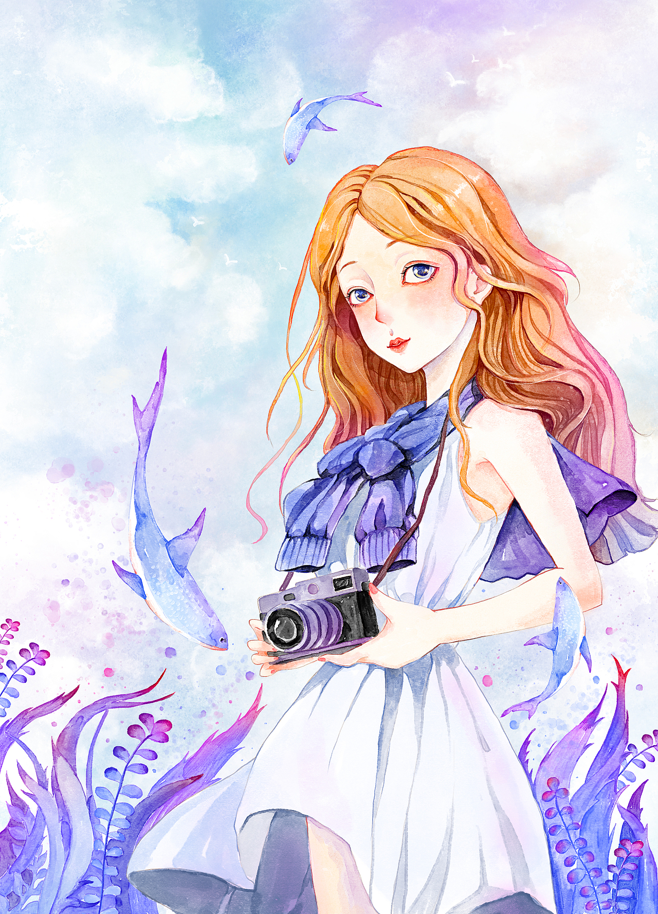 《未·来》（图ZNzMyNjgxMzY=） - 商业插画 - 站酷设计师脏缪缪8原创素材 - 站酷ZCOOL