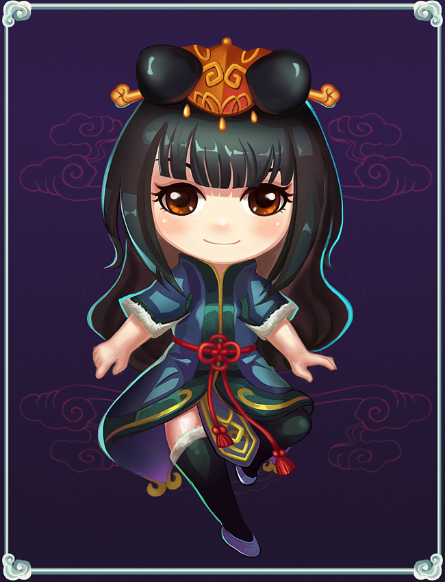 中国风Q版游戏UI和角色设计（图ZMzcyNDc2Mjg=） - 游戏UI - 站酷设计师雪灵酉原创素材 - 站酷ZCOOL