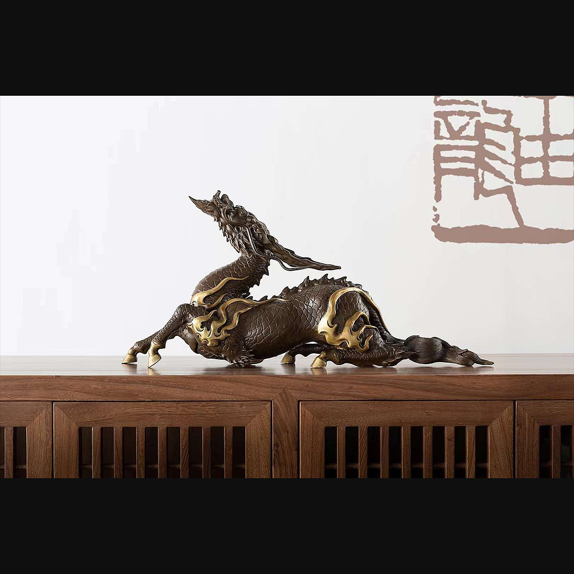 由龙款铜雕麒麟制作流程揭秘（图ZMjgwMzcwMDI0） - 工艺品设计 - 站酷设计师上海由龍工作室原创素材 - 站酷ZCOOL