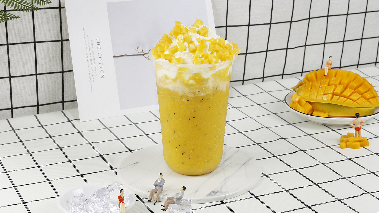 向日葵丨茶饮星冰乐，玩出新花样（图ZMTY3ODQ3Njg0） - 产品摄影 - 站酷设计师江河里原创素材 - 站酷ZCOOL