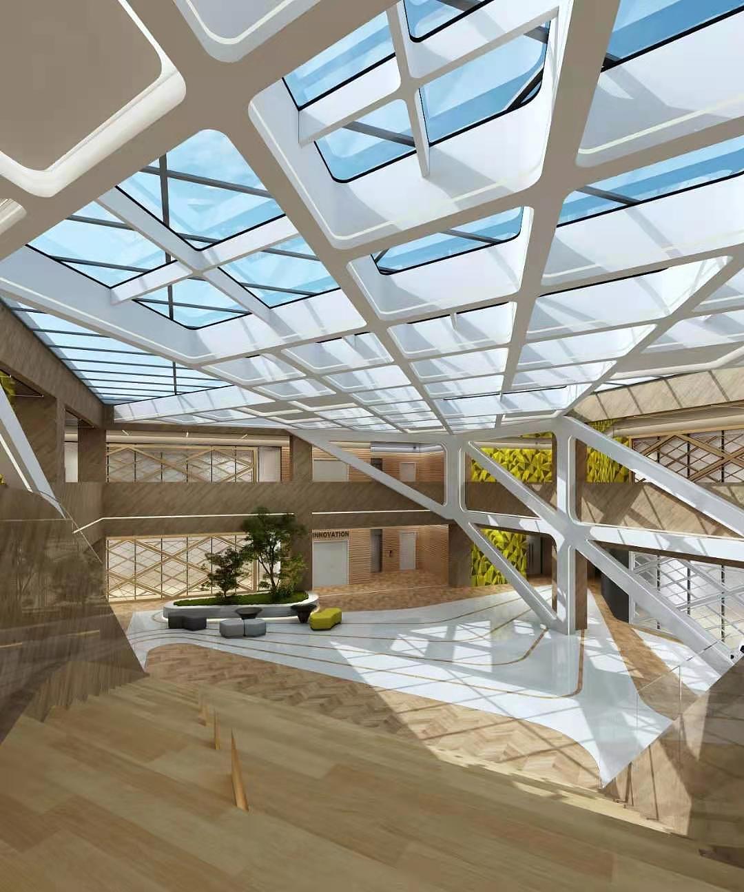 上凡建筑办公室设计—浦江中德创新中心