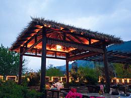 闲情逸致山水照