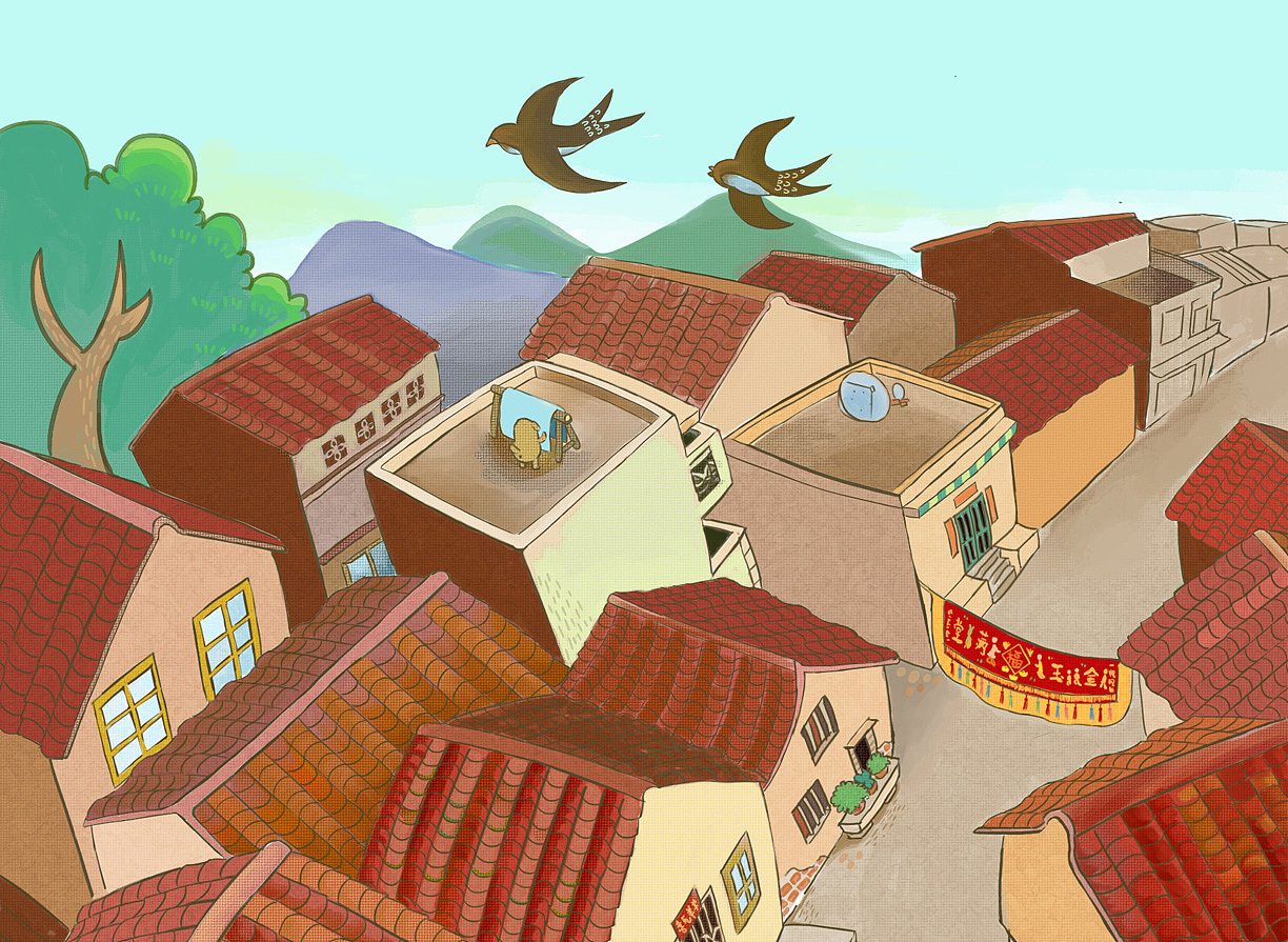 南方小镇,故乡的小巷——下港尾街