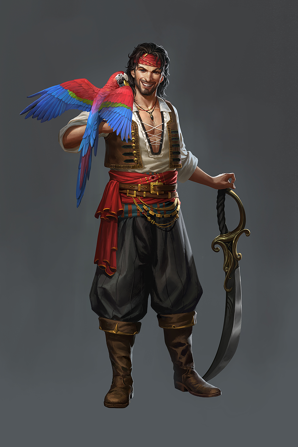 角色立绘|插画|游戏原画|成都凝聚永恒 - 原创作品 - 站酷 (zcool)