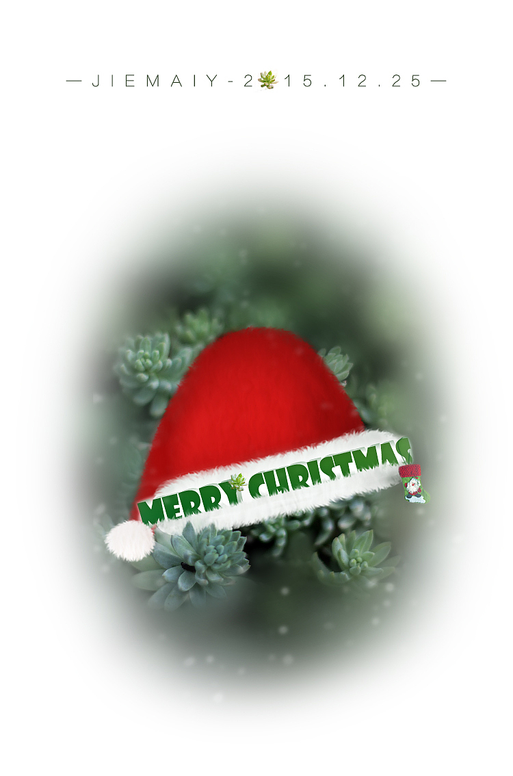 插畫壁紙-多肉圣誕（圖ZMzkzMzUyNjA=） - 其他平面 - 站酷設(shè)計(jì)師jiemaiy原創(chuàng)素材 - 站酷ZCOOL