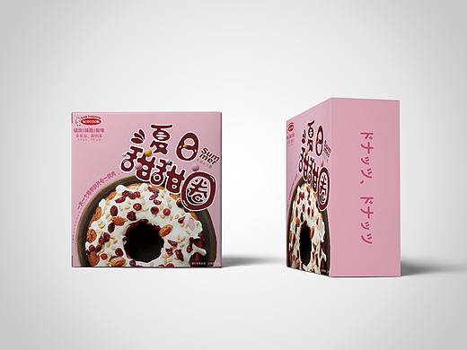夏日甜甜圈（個(gè)人主頁-ZNDY5OTA2MjA=） - 包裝 - 站酷設(shè)計(jì)師離嗮譜原創(chuàng)素材 - 站酷ZCOOL