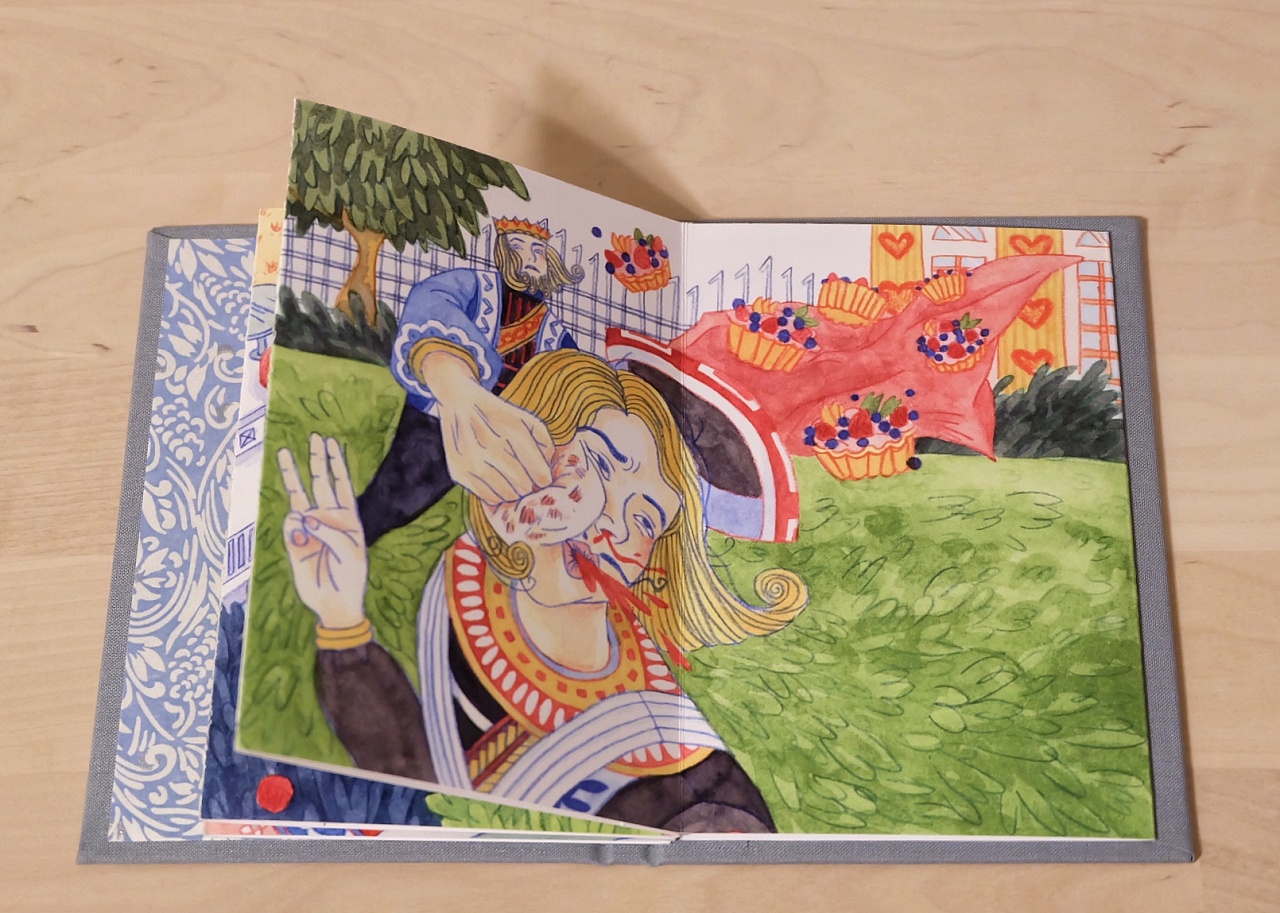 红心皇后thequeenofhearts手工书