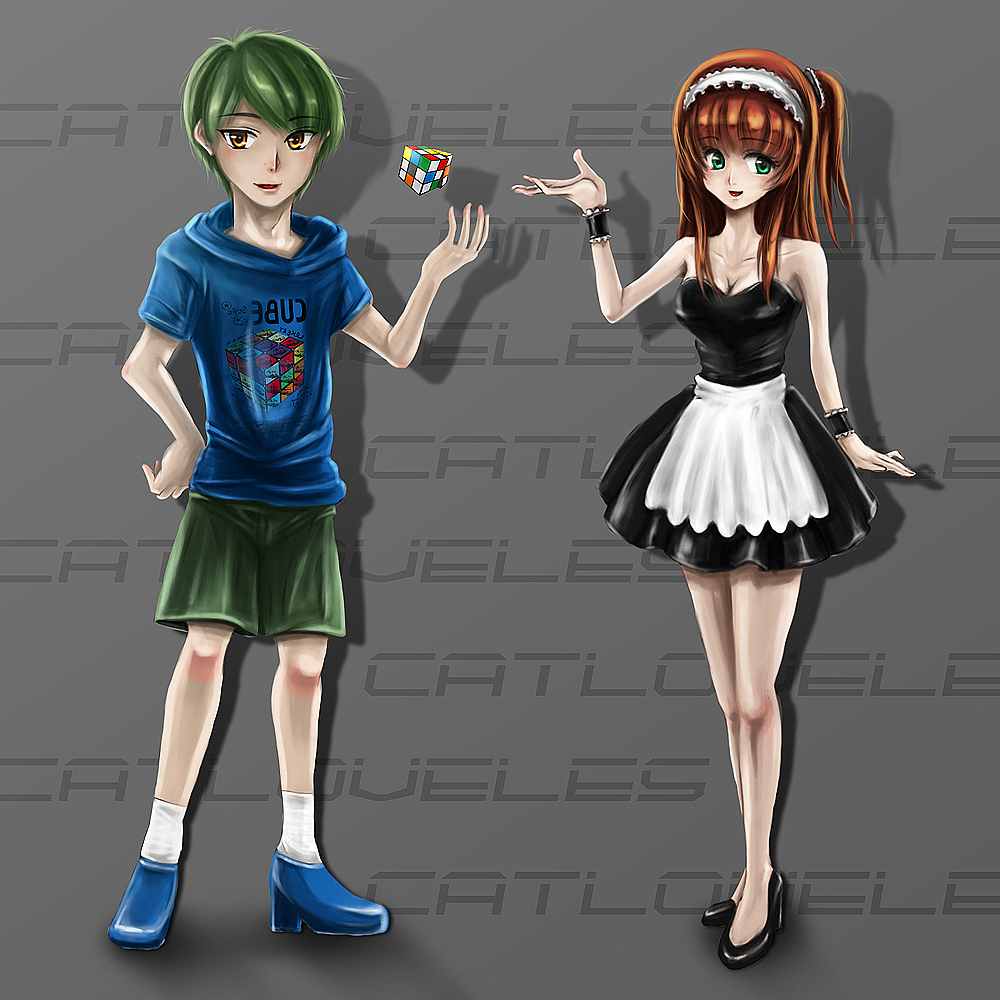 游戏人物形象设计2（图ZOTQ1Mzg4MA==） - 创作习作 - 站酷设计师catloveless原创素材 - 站酷ZCOOL