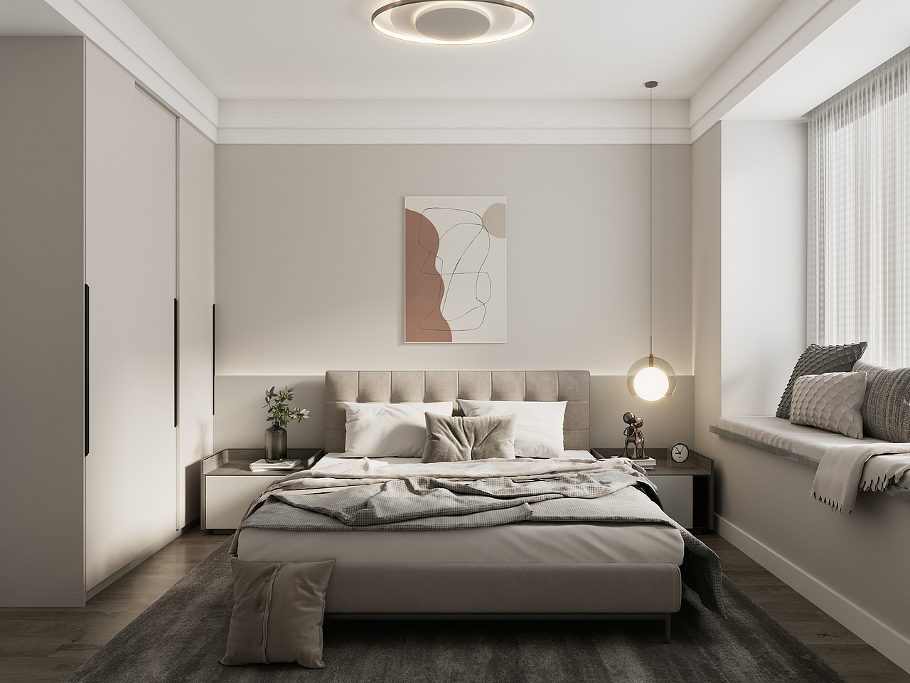 138平样板间设计