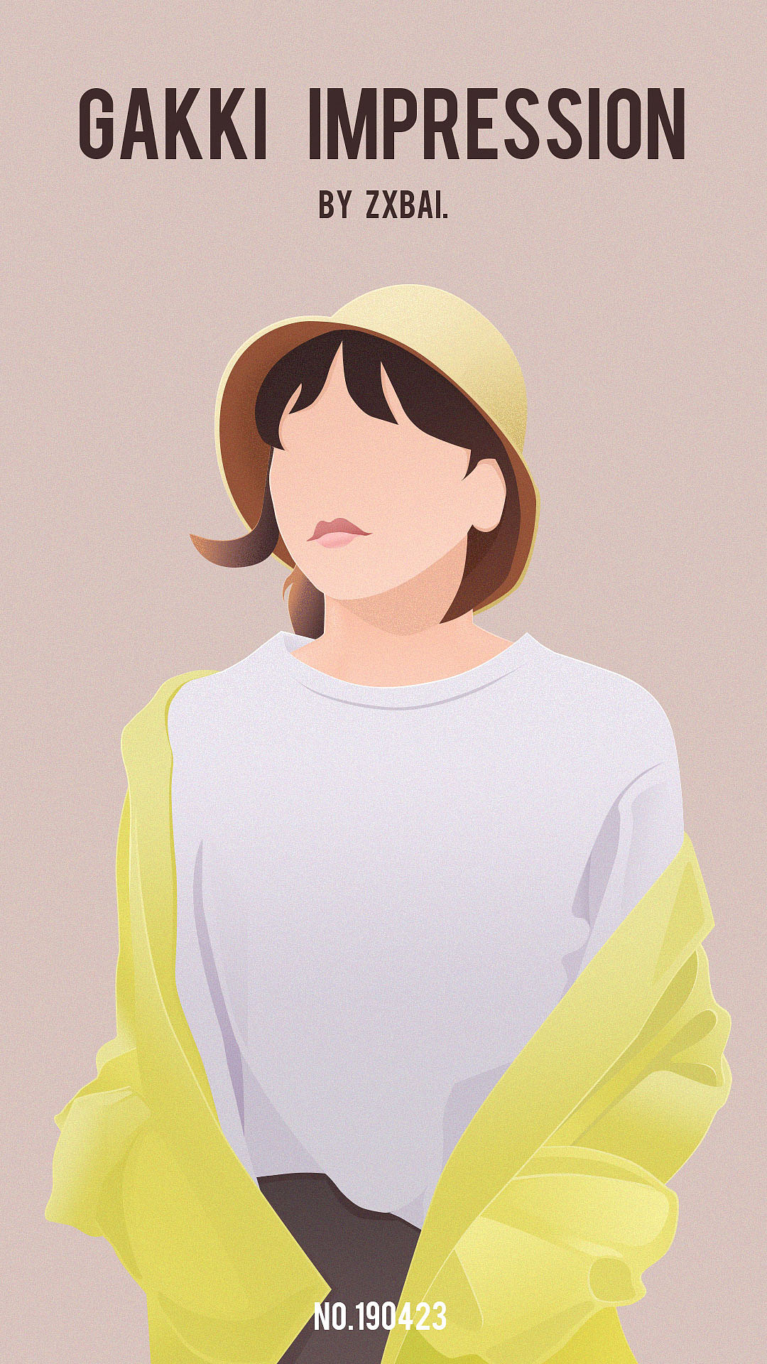 【插画】Gakki街拍还原（图ZMTYzMDc3MDYw） - 创作习作 - 站酷设计师贞小白原创素材 - 站酷ZCOOL