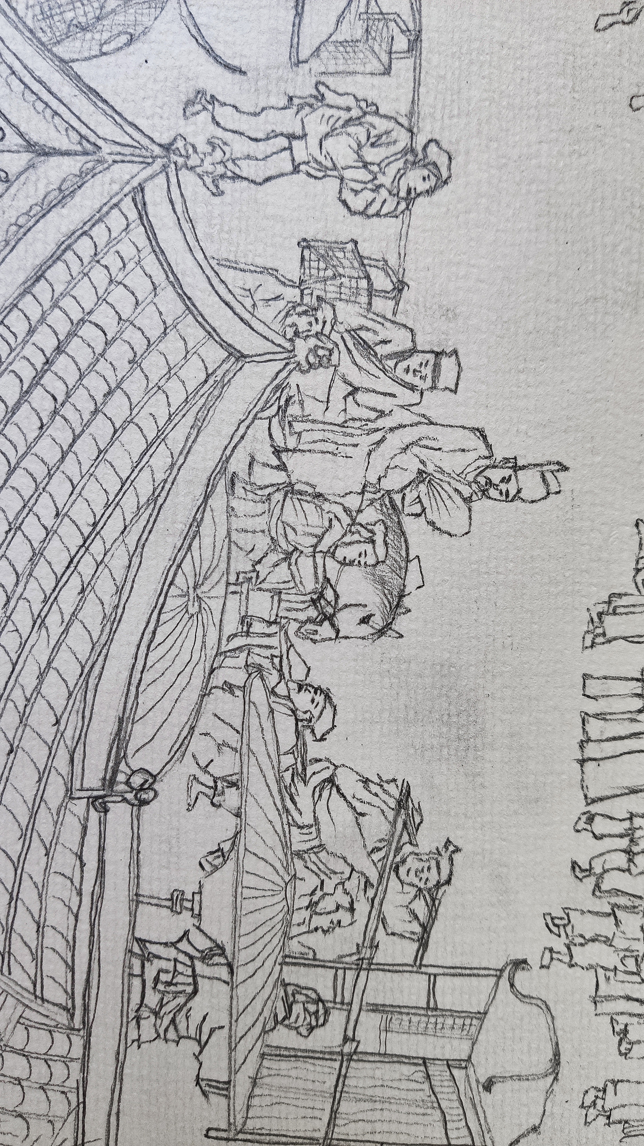 《清明上河图》来图定制绘画（图ZMjE3MTA5OTY0） - 绘画 - 站酷设计师零零后画痴原创素材 - 站酷ZCOOL