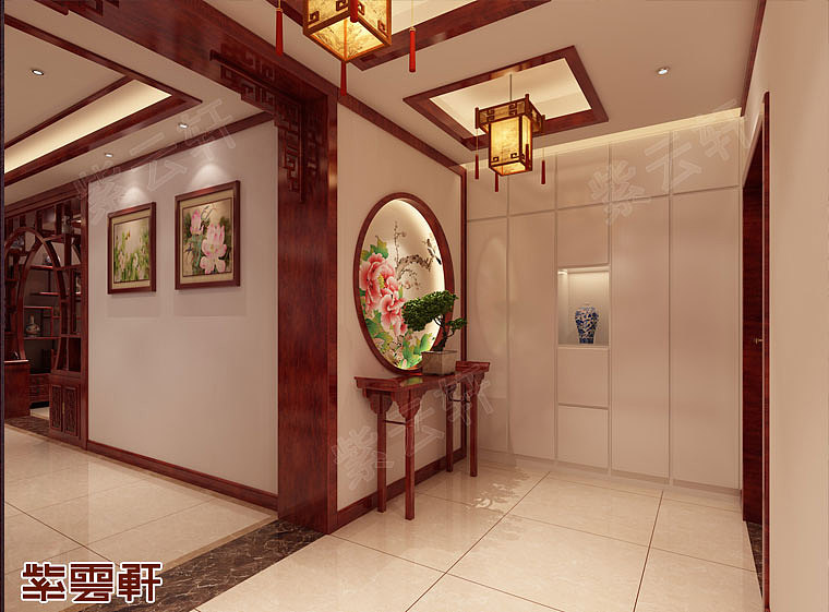 中式设计玄关图