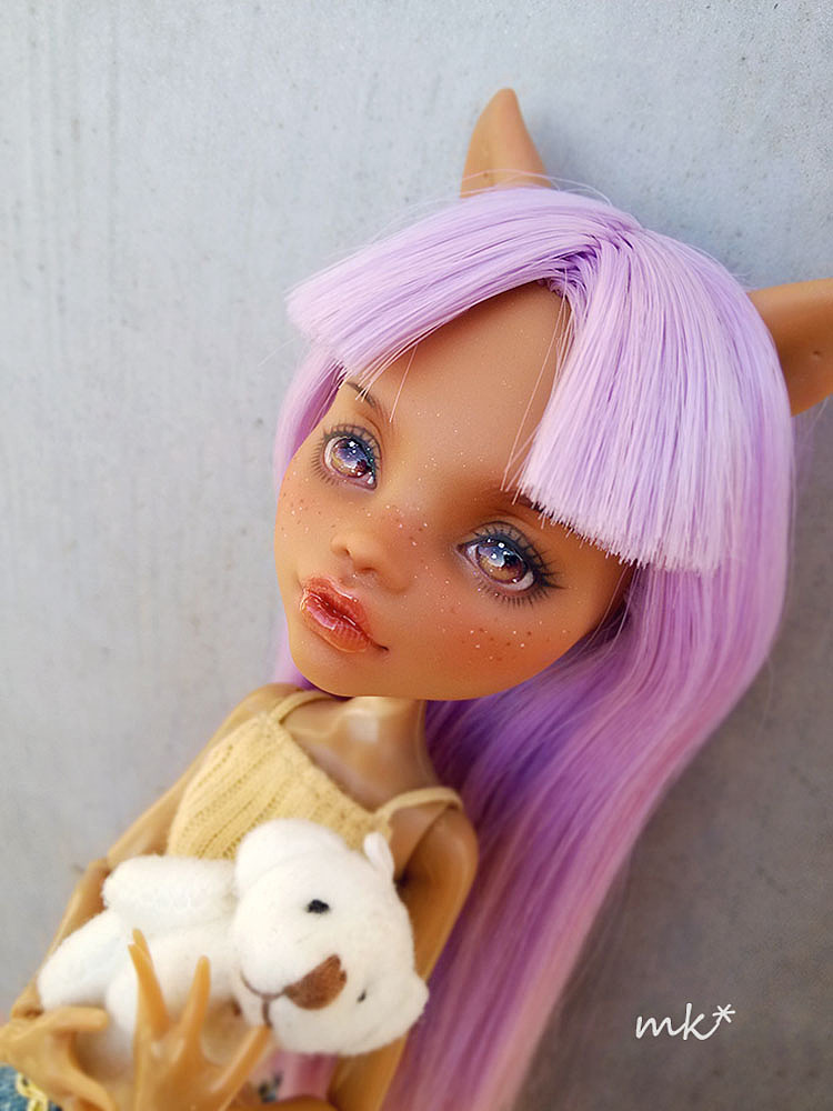 2015 Monster High 怪物高中娃娃 妆图（图ZMzg5MDc2NjQ=） - 工艺品设计 - 站酷设计师米可mk原创素材 - 站酷ZCOOL
