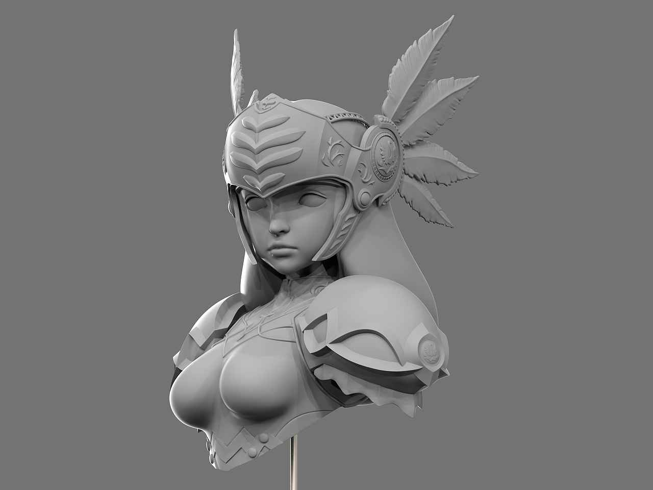 北欧女神蕾娜斯胸像