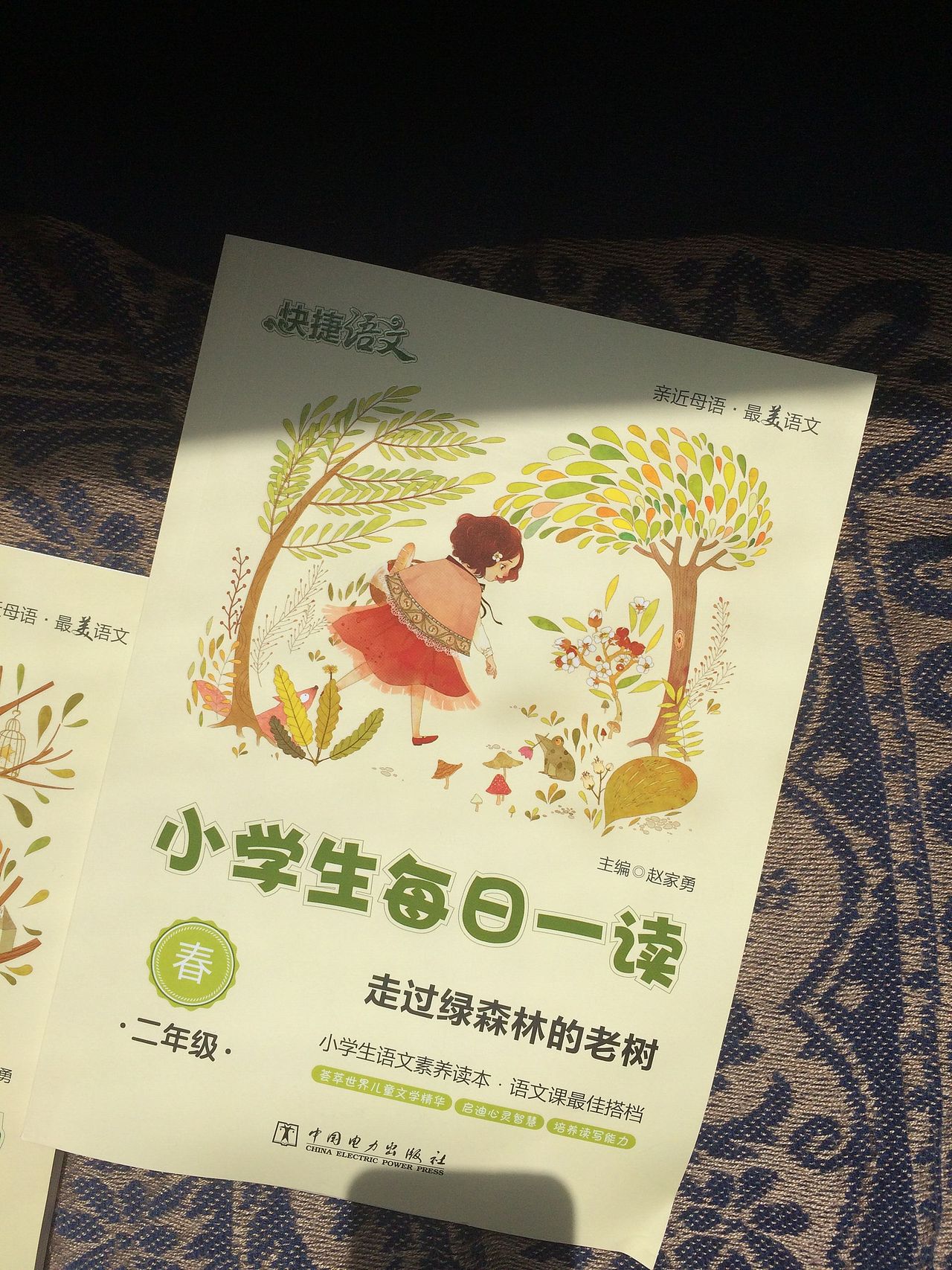 中国电力出版社 《小学生每日一读》封面（图ZNzY5NzU3NDQ=） - 儿童插画 - 站酷设计师月光下的懒猫一溪原创素材 - 站酷ZCOOL