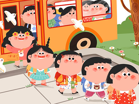 《我愛幼兒園》系列繪本——圓圓自己做～（個人主頁-ZNjE4Mzk1MzI=） - 兒童插畫 - 站酷設(shè)計師秧琪yoki原創(chuàng)素材 - 站酷ZCOOL