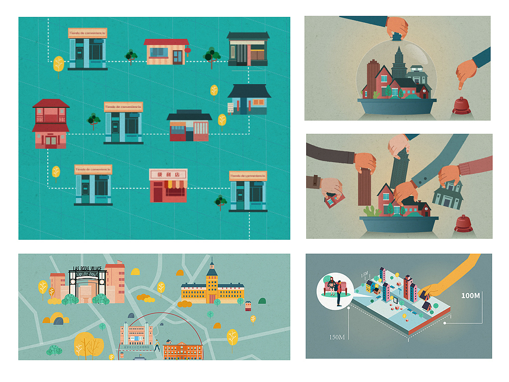 作品整理（2016-2018）（图ZMTQ4NDg4MzE2） - 商业插画 - 站酷设计师一棵小土豆原创素材 - 站酷ZCOOL