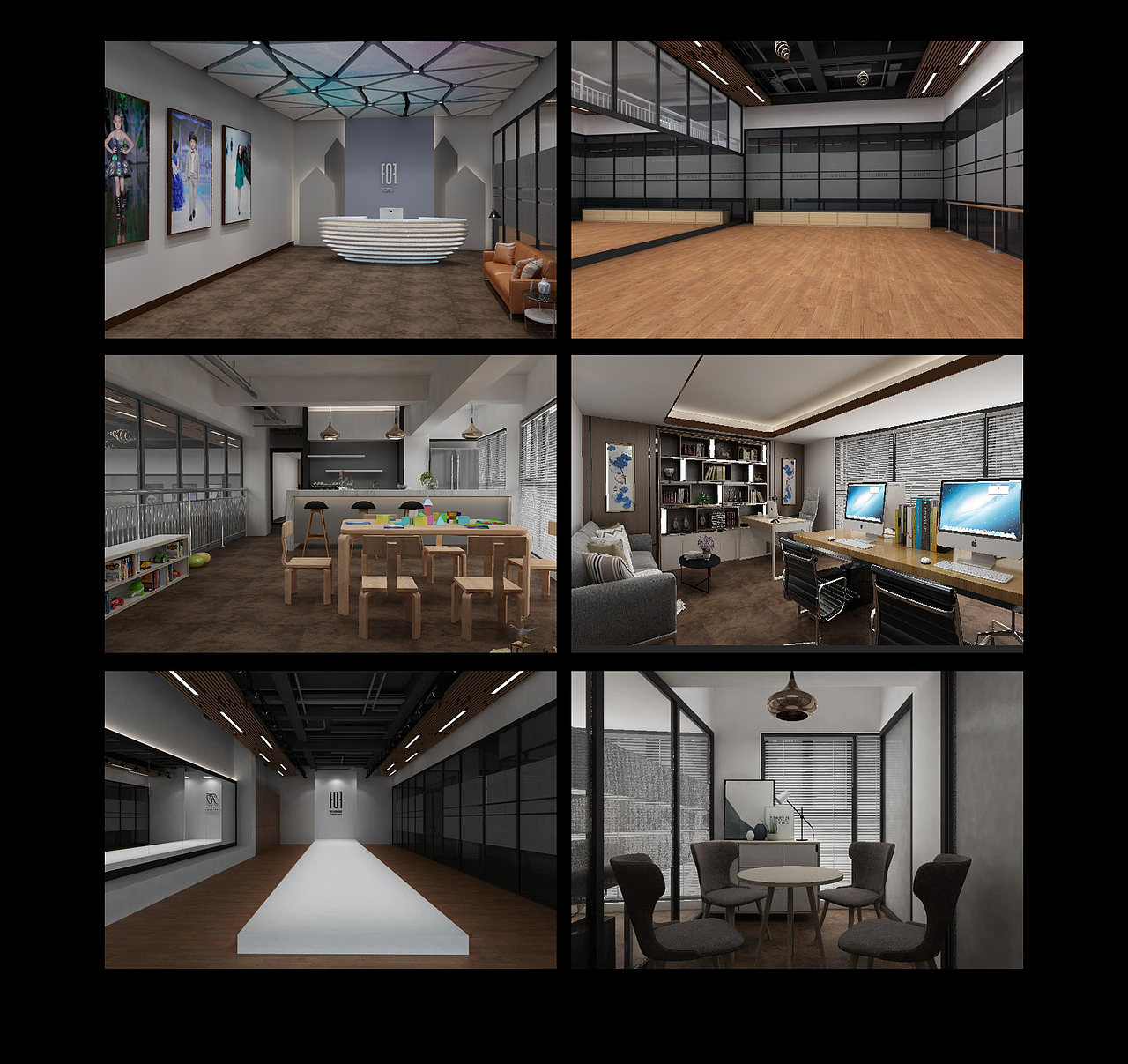 FashionOne 尚壹国际艺术培训 - VI视觉设计/室内装潢（图ZMTY5NzAzNjUy） - 品牌 - 站酷设计师JasonKingBB原创素材 - 站酷ZCOOL