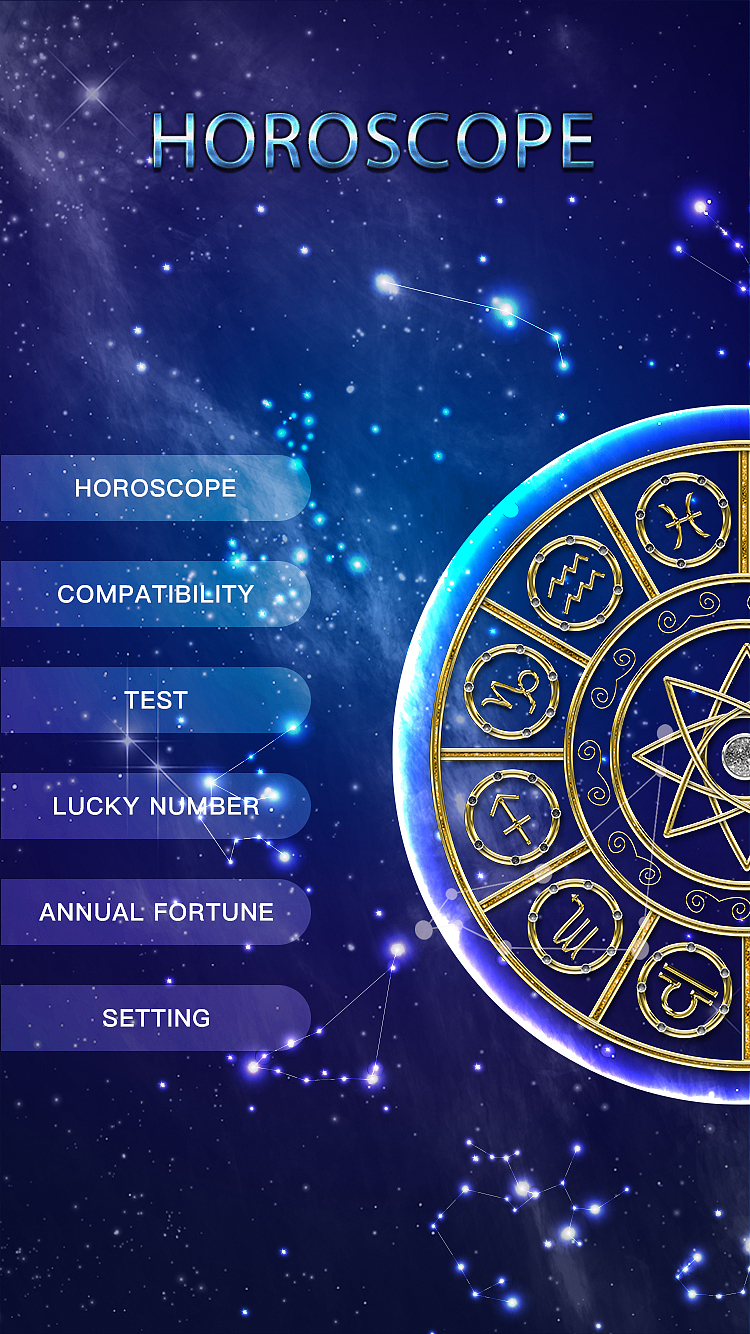 Twinkle Horoscope-星座测试类app（图ZMjE3Njc2NTY0） - APP界面 - 站酷设计师胡_are_you原创素材 - 站酷ZCOOL