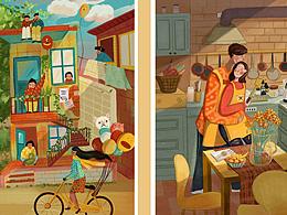 2021上半年插画练习