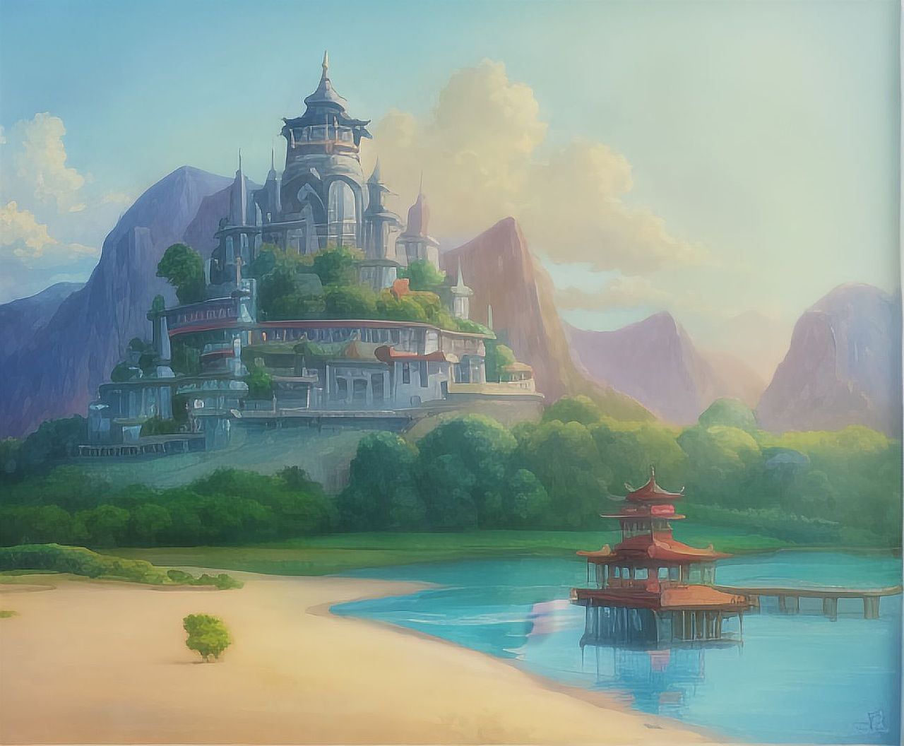 彩虹之峰（圖ZMzM1OTc4OTA0） - AI作品 - 站酷設(shè)計師十里桃花胭脂淚原創(chuàng)素材 - 站酷ZCOOL