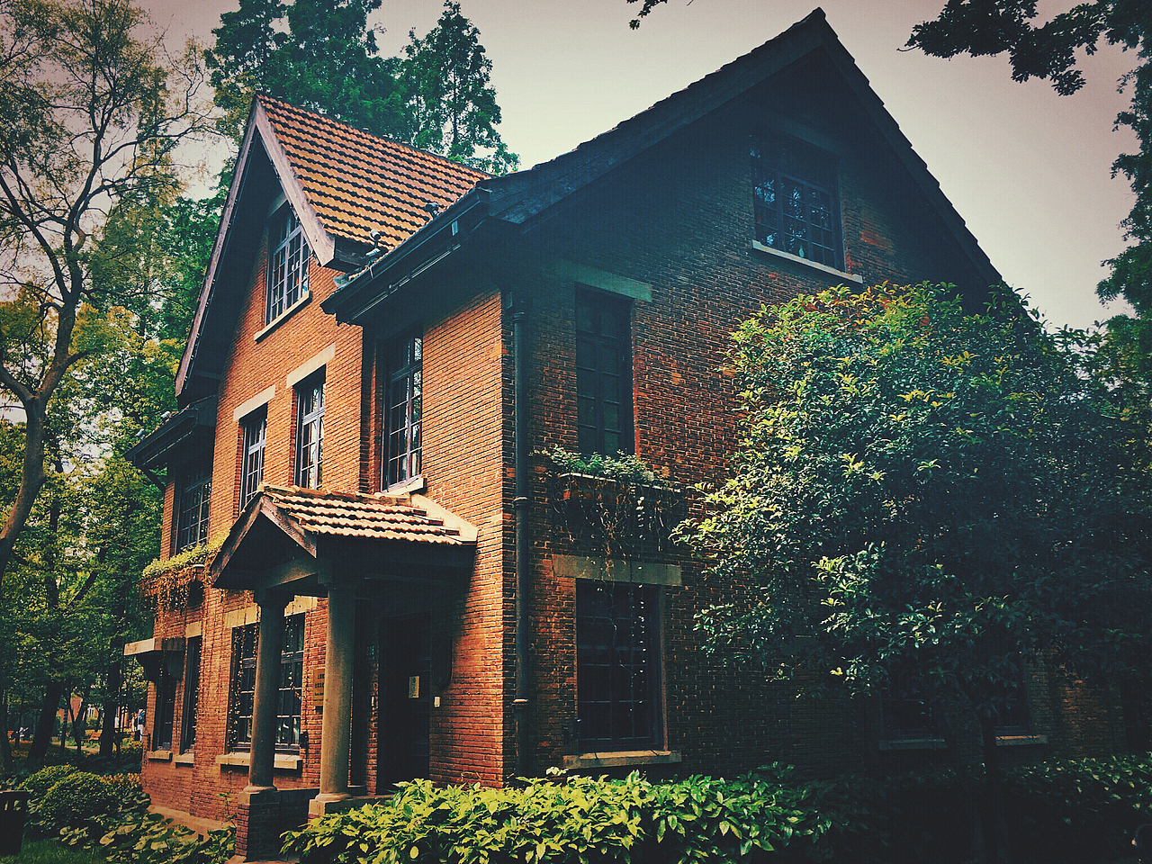 上海红砖老建筑群