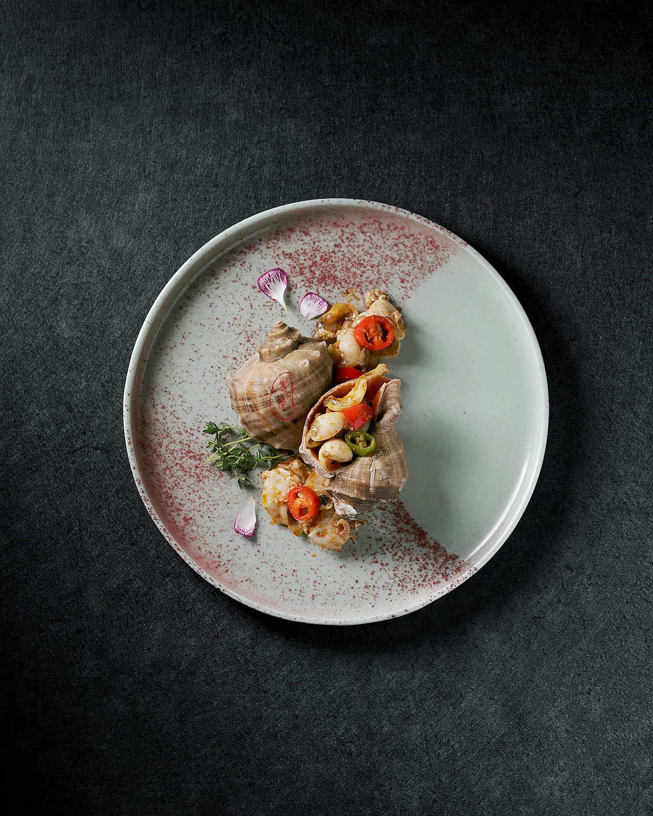 中餐食品西式摆盘二