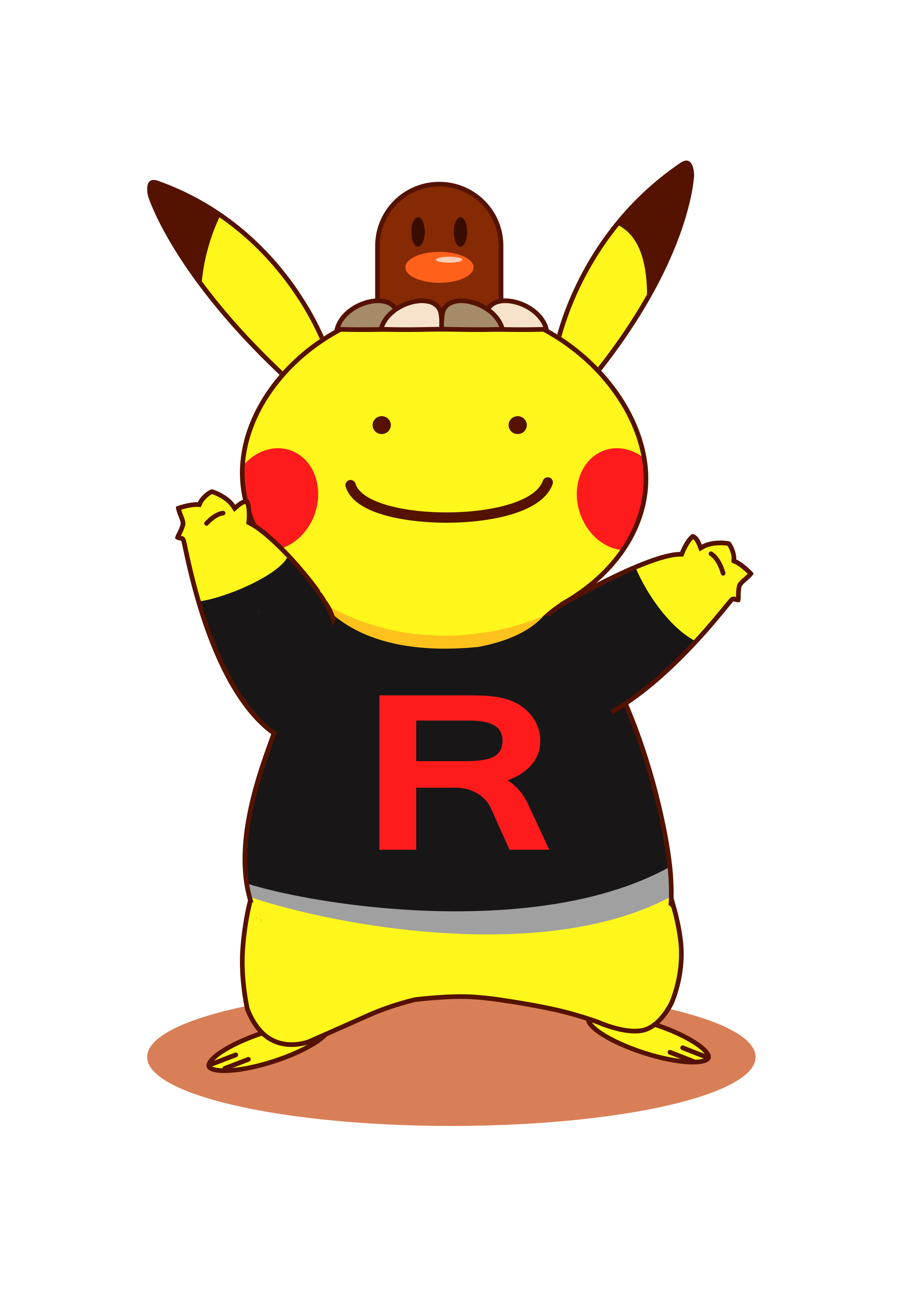 pokemon 变装皮卡丘