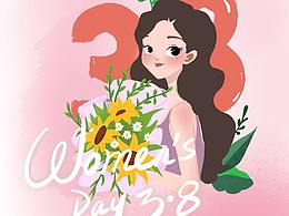 女神们!提前祝福3.8妇女节 节日快乐!