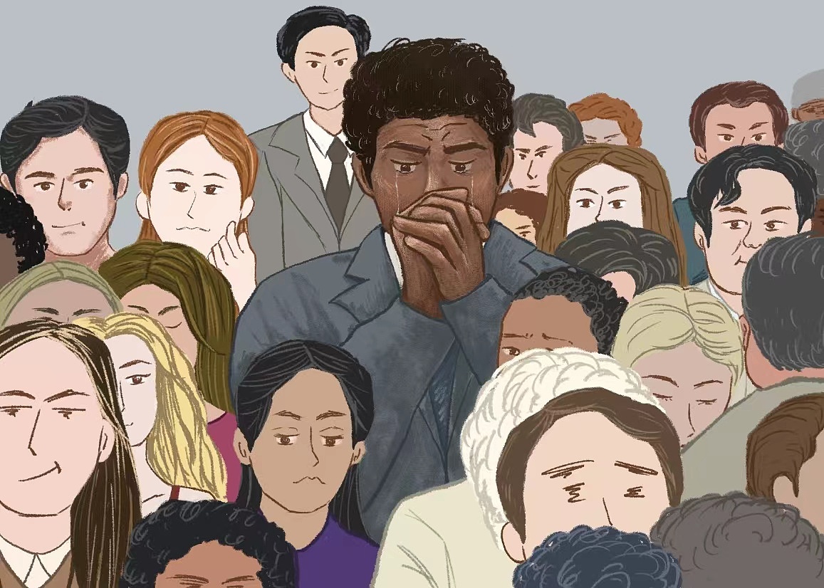 场景插画statement: all the content and comments made by netizens