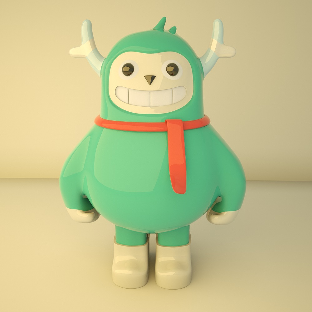 小绿人|三维|人物/生物|韩笙_临摹作品-站酷zcool