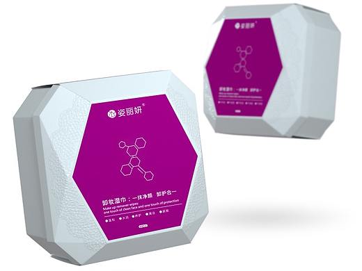 卸妝濕巾（個(gè)人主頁(yè)-ZNDI3NDkxMDA=） - 包裝 - 站酷設(shè)計(jì)師xiehuanghuang原創(chuàng)素材 - 站酷ZCOOL