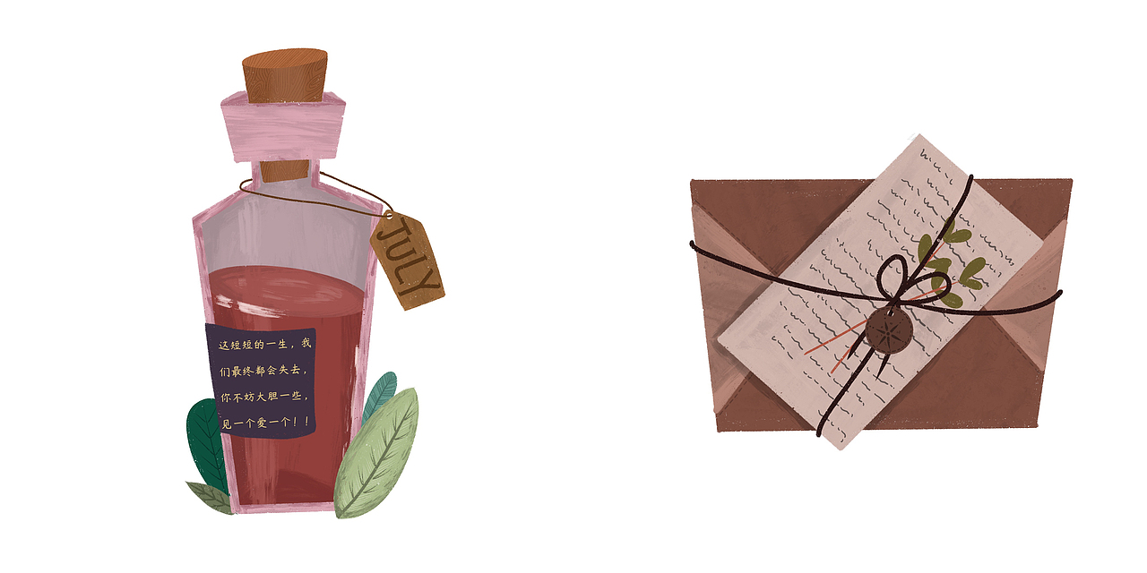 手绘插画练习（图ZMjY5NjkxODA0） - 创作习作 - 站酷设计师瘦不由己原创素材 - 站酷ZCOOL