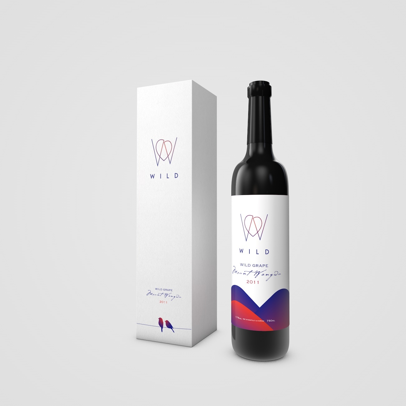 《我爱的-Wild》红酒品牌&包装设计