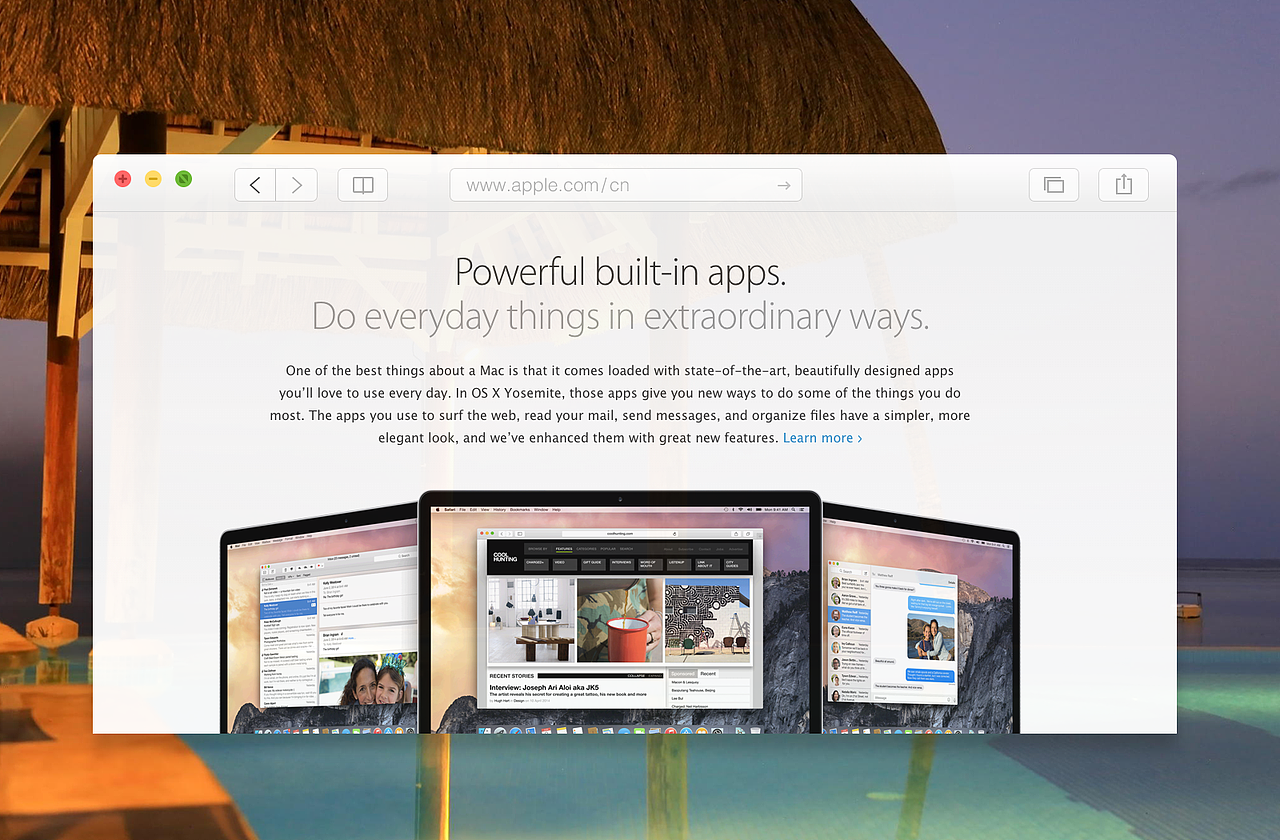 Yosemite 的 safari（图ZMTY3NDQ3MTY=） - 软件界面 - 站酷设计师少动原创素材 - 站酷ZCOOL