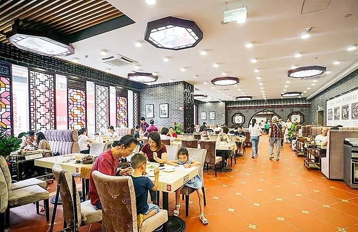 蘩楼一盅两件广式点心茶楼全案设计—品深餐饮设计出品