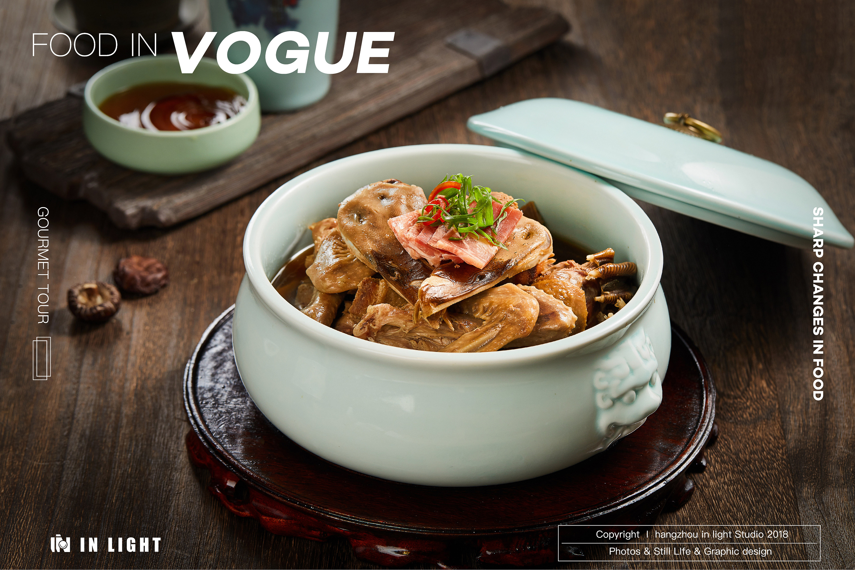 当轩对尊酒 四面芙蓉开 #in light# 中餐拍摄|摄影|产品摄影|inlight