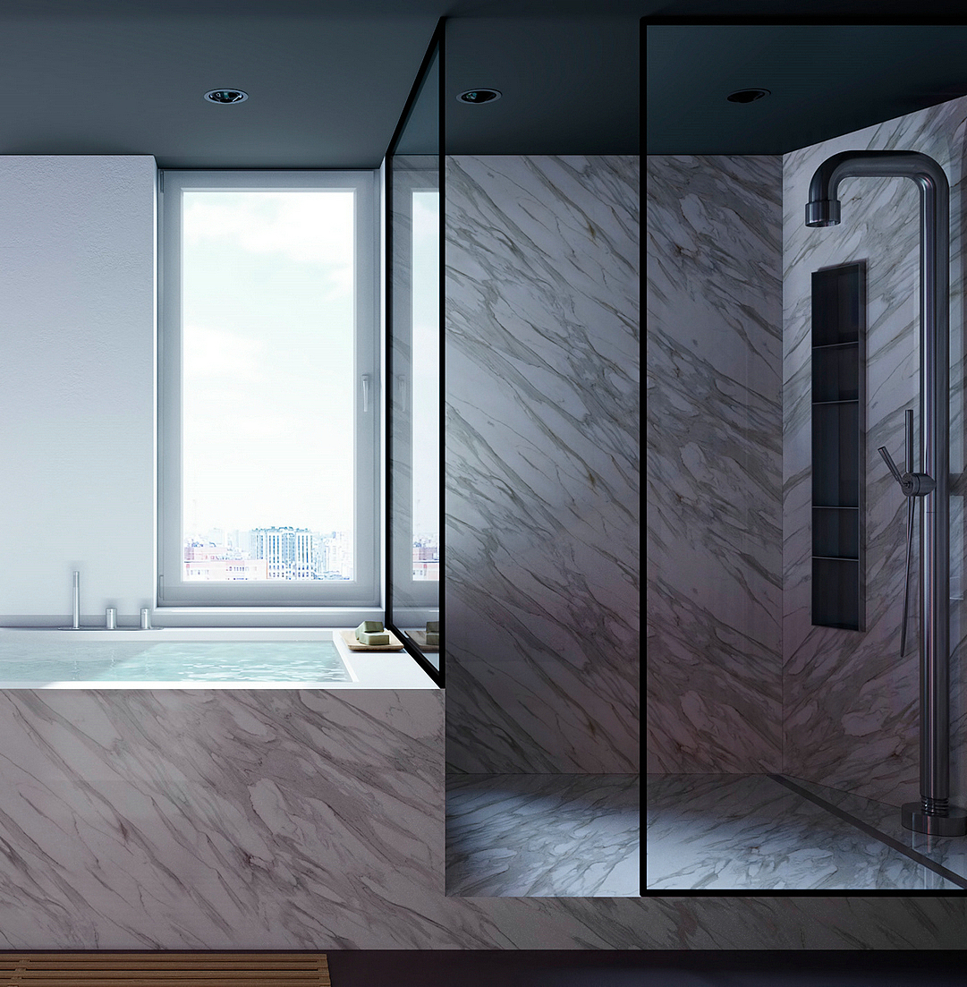 极简现代家装风格设计案例（图ZMTk4MjMyNTgw） - 家装设计 - 站酷设计师适己设计情报局原创素材 - 站酷ZCOOL