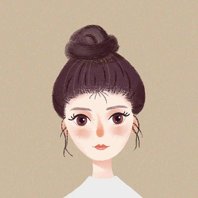 原創(chuàng)手繪頭像（圖ZMTgyNzgyNDI0） - 藝術(shù)插畫 - 站酷設(shè)計(jì)師琳曼視覺設(shè)計(jì)原創(chuàng)素材 - 站酷ZCOOL