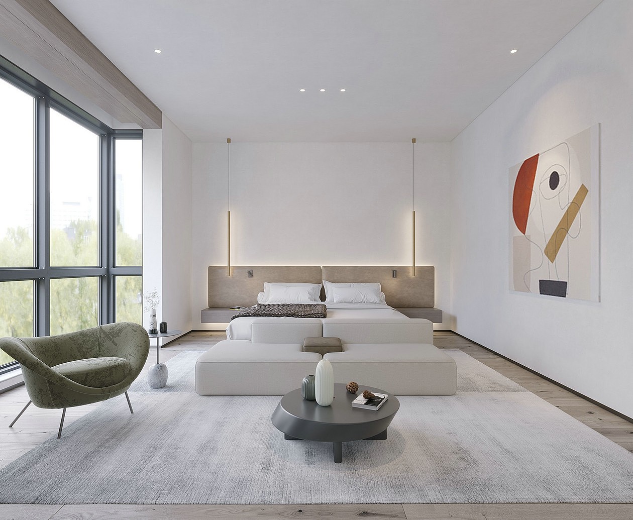 中性色系空间设计 打造别样的高级感