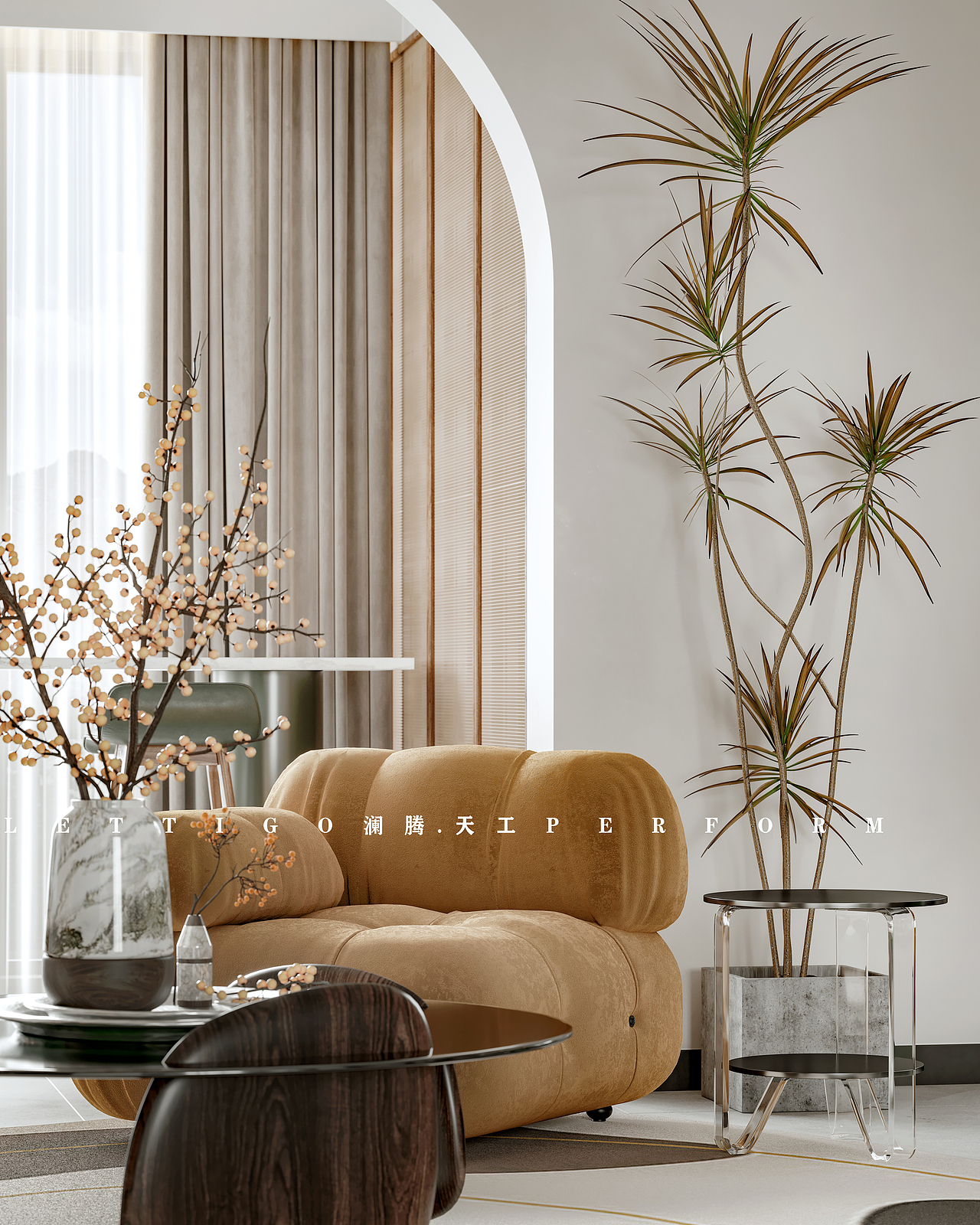 复古法式|被温柔眷顾的盐系新家