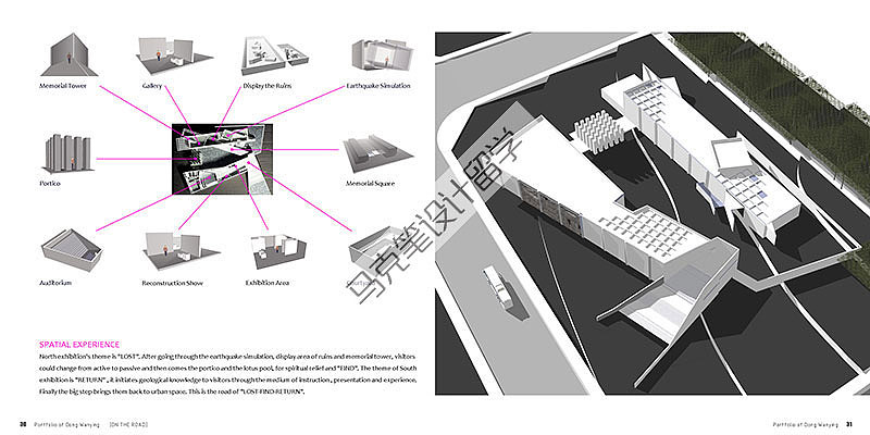 [案例精选]建筑设计留学作品集案例（图ZODYzMzEzMzI=） - 建筑设计 - 站酷设计师马克笔设计留学原创素材 - 站酷ZCOOL