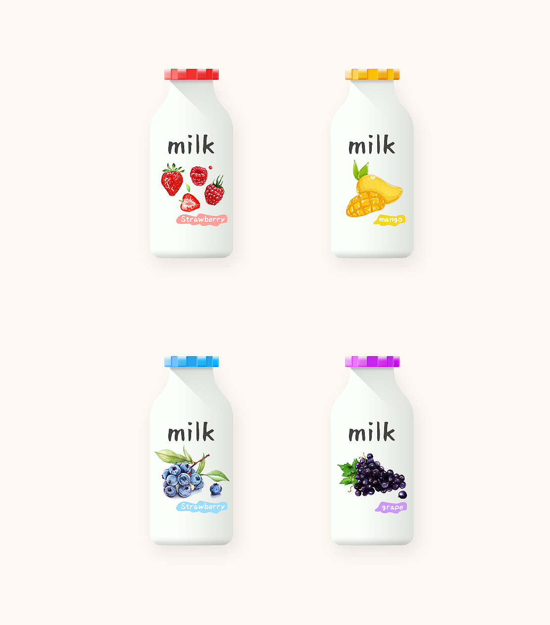 水果味牛奶（图ZMTA5MzUwMDg4） - 其他工业/产品 - 站酷设计师仰望星空4676原创素材 - 站酷ZCOOL