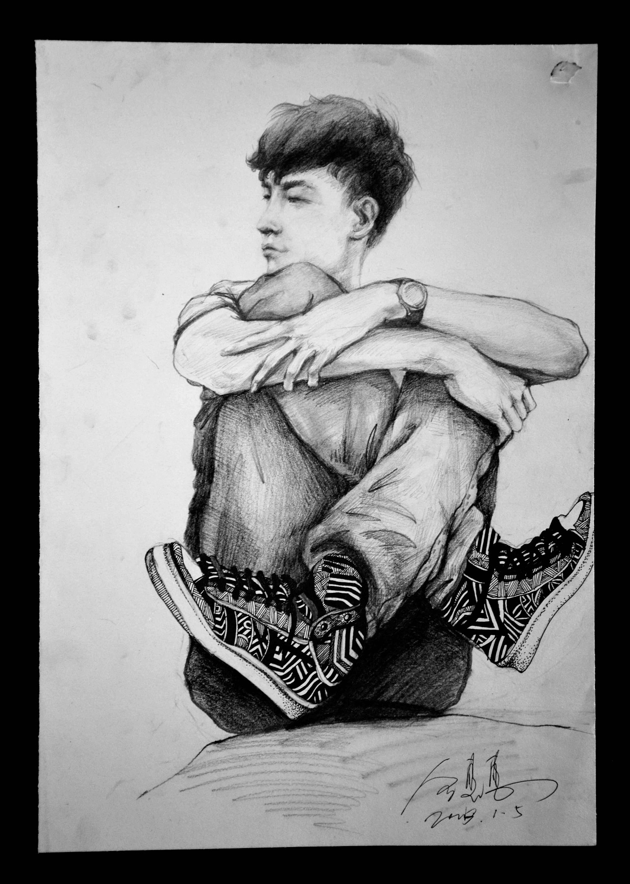 室友啦虽然有床帘大晚上的自己打个台灯窝在床上画男神大三的时候广州