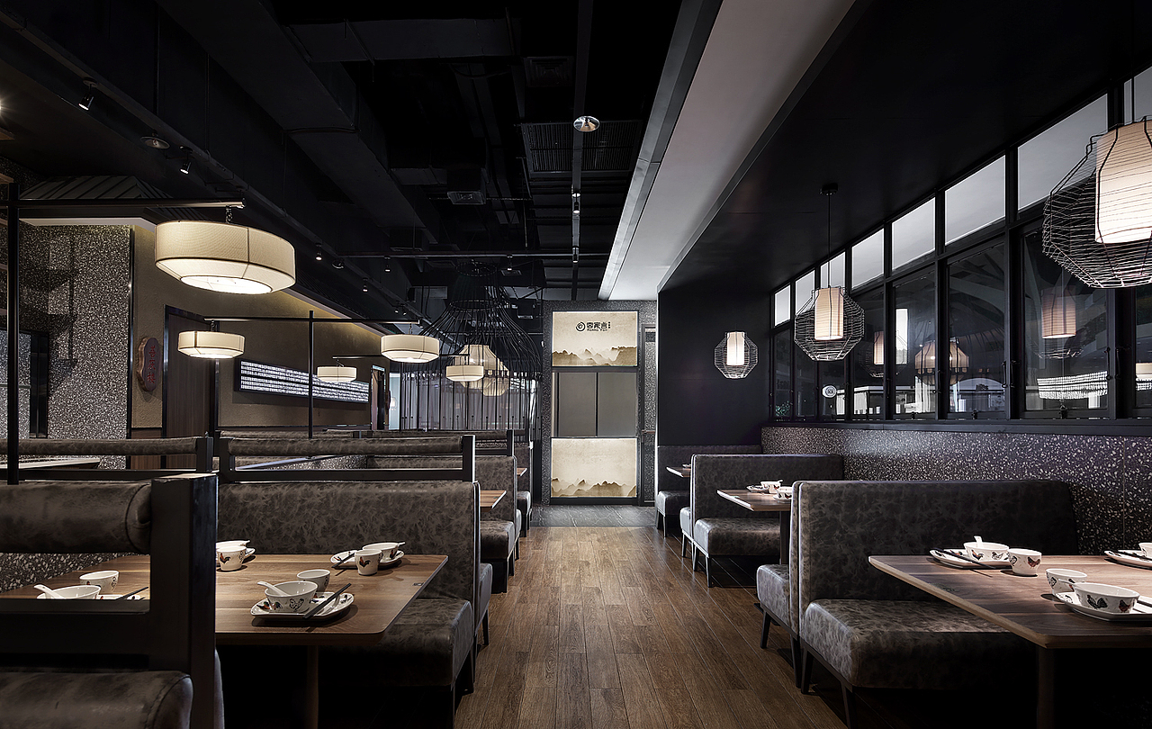 客家餐厅设计：有一种幸福叫，吃客家菜，做客家人（图ZMTc5ODQ1Njc2） - 酒店餐饮设计 - 站酷设计师艺鼎装饰设计原创素材 - 站酷ZCOOL